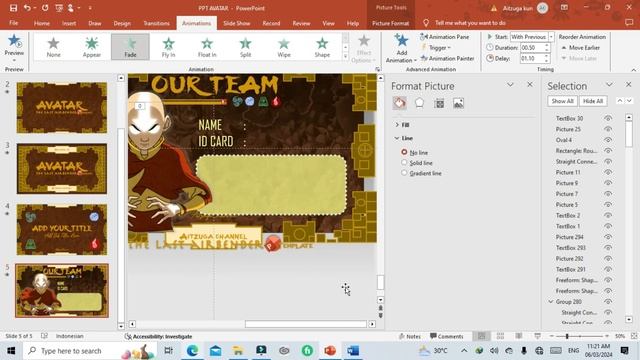 AVATAR The Last Airbender inspired PowerPoint Template | aitzuga kun смотреть онлайн