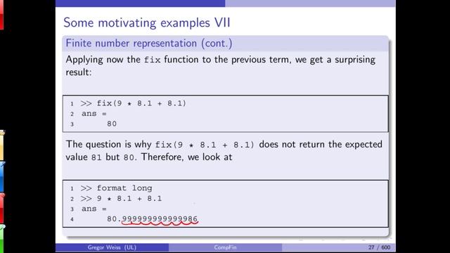 Computational Finance - Lecture 1 - Summer Term 2019