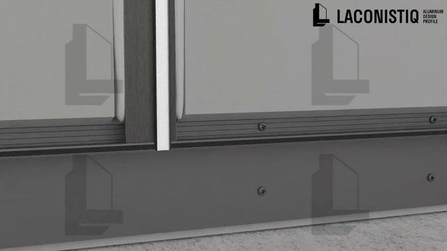 Laconistiq. Монтаж теневой рейки со скрытым плинтусом и монтаж подсветки. смотреть онлайн