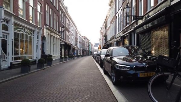 Walking in THE HAGUE / Netherlands 🇳🇱- Summer Evening - 4K 60fps (UHD)