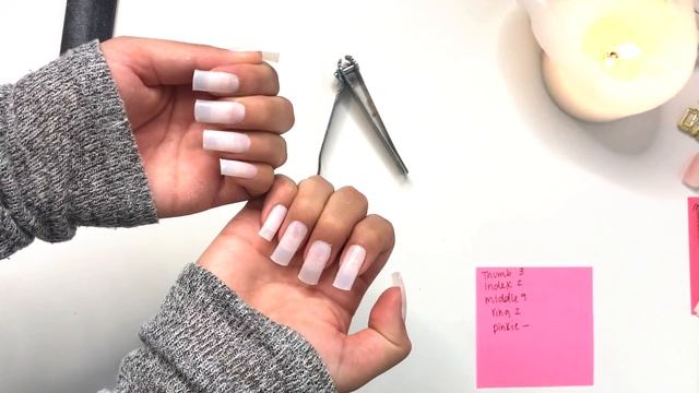 DIY Acrylic Style Nail | Natural Pink Ombre смотреть онлайн
