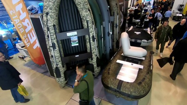 Моторы Marlin, Лодки Omolon и SMarine. Обзор стенда MARLIN MOTORS.