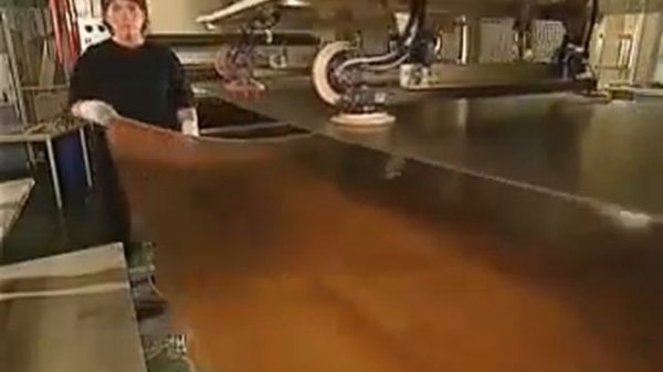 Производство ламината 34 класса Alloc