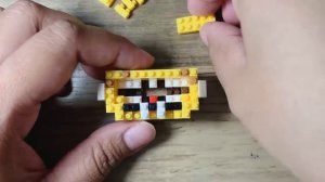 How to build SPONGEBOB SQUAREPANTS LEGO mini | Bricks Tutorial (bahasa)