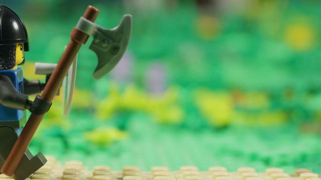 Lego Battle of the Lion Knights' Castle смотреть онлайн