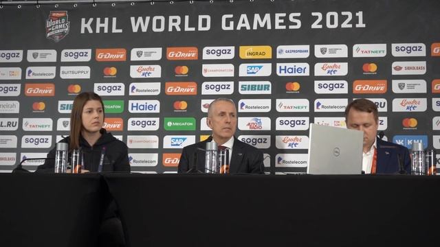 KHL WORLD GAMES. «АВАНГАРД» - «АК БАРС». Пресс-конференция смотреть онлайн
