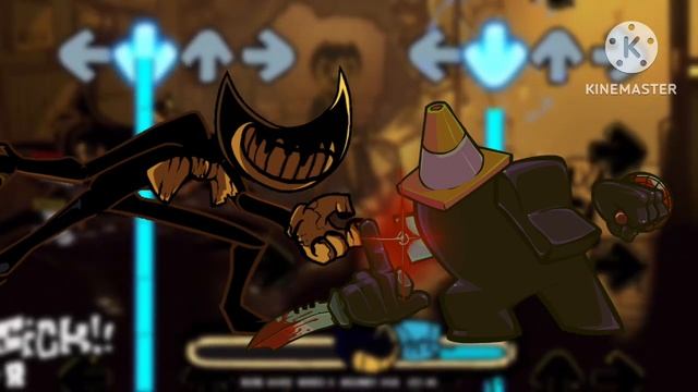 FNF Last Reel But Black Impostor Sing It【FridayNightFunkin】