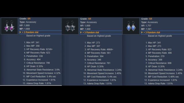 Lineage II: Revolution.Лучшая бижутерия!?Подхарактеристики. смотреть онлайн