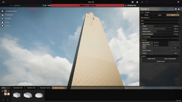 I Built A GIANT 10,000mm CURSED CANNON In Sprocket Tank Design! смотреть онлайн