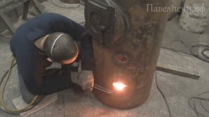 Печь для бани из трубы