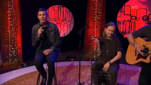 Save Your Kisses For Me ROBIN BENGTSSON Live Studio Eurovision 2016 смотреть онлайн