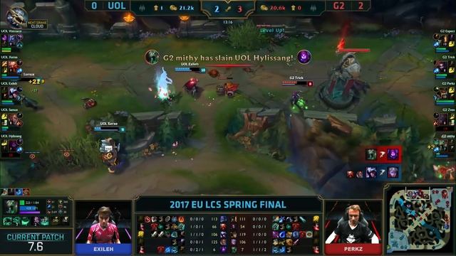 Unicorns of Love vs G2 Highlights All Games - EU LCS Spring Finals 2017 UOL vs G2 All Games смотреть онлайн