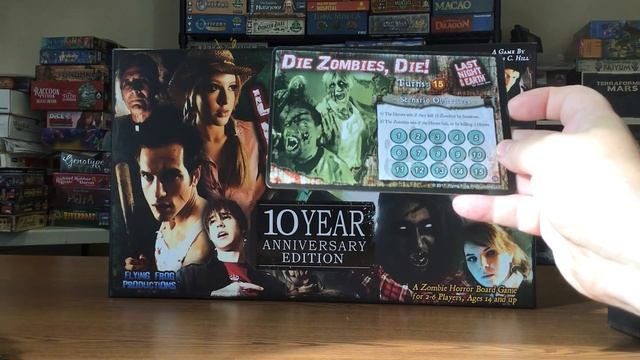 Last Night on Earth 10 Year Anniversary Edition Board Game Unboxing смотреть онлайн