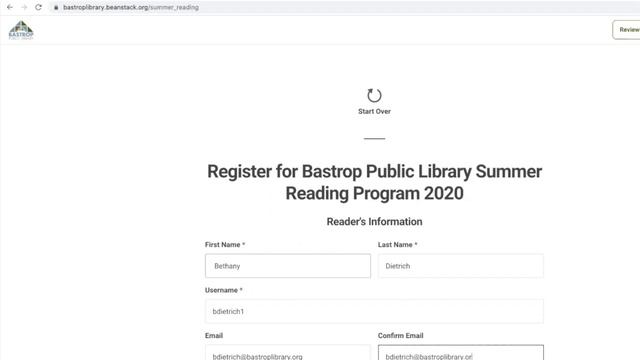 Beanstack Tutorials Part 1: Registration and Using an Account from Last Year смотреть онлайн