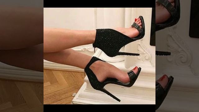 Top Trending and wonderful open toe high heels sandals designs ideas смотреть онлайн