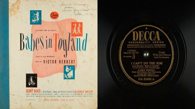 78 i cant do the sum kenny baker and karen kemple alexander smallens victor herbert g смотреть онлайн