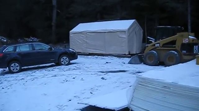 House Building Part 11: Snow Has Arrived смотреть онлайн