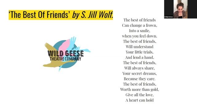 'Imagine!' Week 1, Wild Geese Theatre Company - South Westminster BIDs Virtual Event Series смотреть онлайн