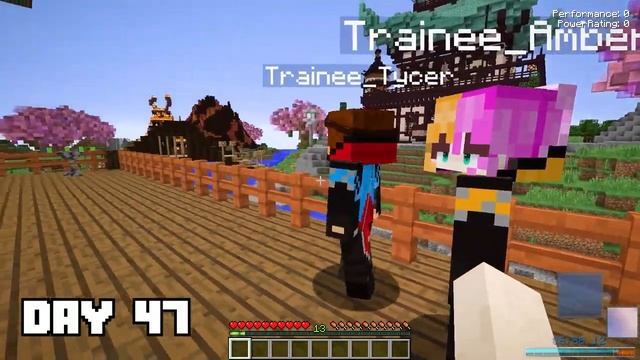You Survived 100 Days as the AVATAR in Minecraft! смотреть онлайн