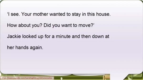 Learning English Through Stories 68: Love or Money- Learn English online