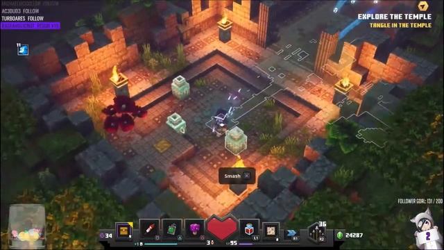 WELCOME TO THE JUNGLE! | Minecraft Dungeons Jungle Awakens DLC (PS4) смотреть онлайн