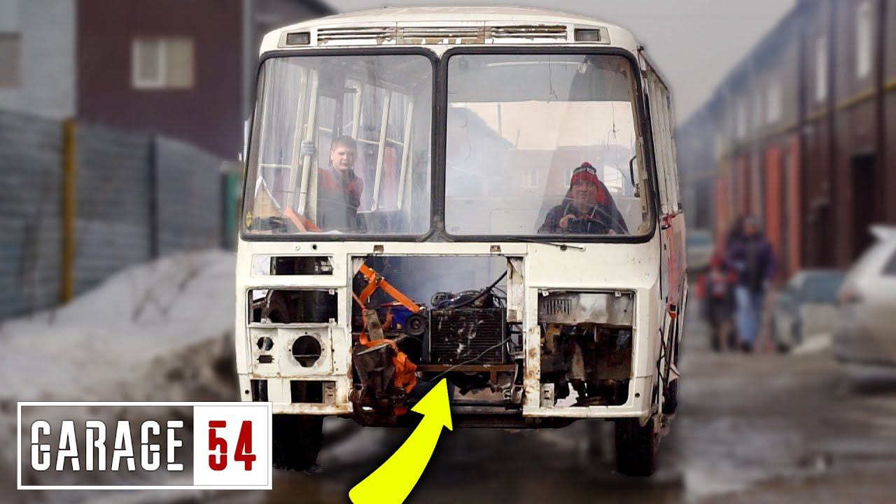 МОТОР от ЖИГИ в ПАЗИК - ПЕРВЫЙ ВЫЕЗД смотреть онлайн