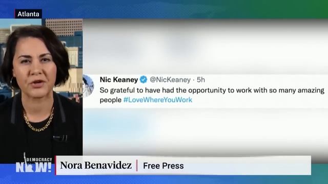 Nora Benavidez, Senior Counsel & Dir of Digital Justice & Civil Rights on Democracy Now (11/7/22) смотреть онлайн