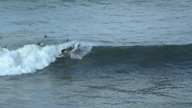 Crowded Haggerty's Biggest Surf since last Winter смотреть онлайн
