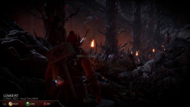 MORTAL KOMBAT 11 Krypt SMOKE, RAIN, PINK NINJA Secret Location Easter Egg MK11 смотреть онлайн
