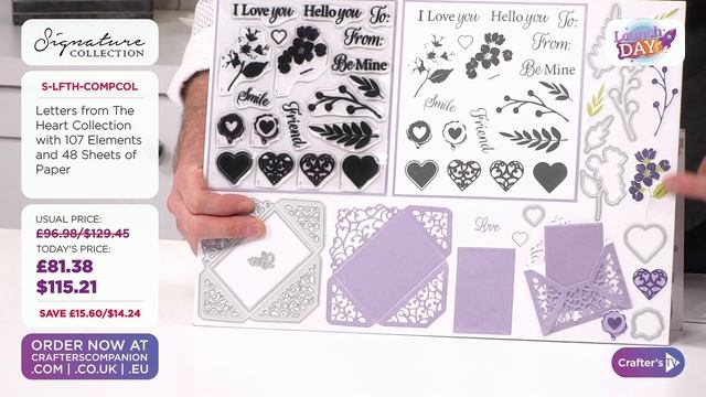 Launch Day: Letter From the Heart with Sara Davies (12 Apr 21) смотреть онлайн