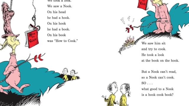 Dr Seuss "One fish, two fish, red fish, blue fish" | Kids read aloud book смотреть онлайн