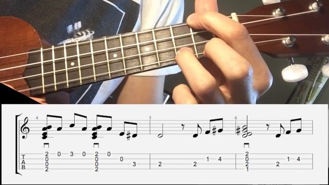 UKULELE. THE GODFATHER UKULELE TUTORIAL смотреть онлайн