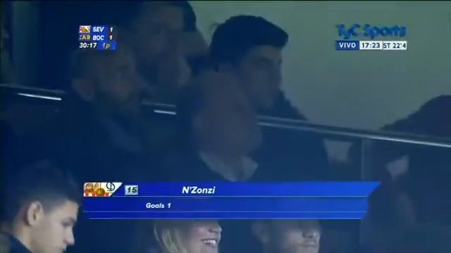Boca 1 - Sevilla 1 Gol de N´Zonzi / Trofeo Antonio Puerta 2016 смотреть онлайн