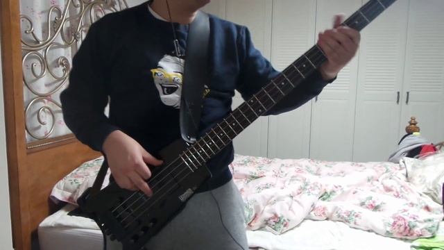 The last time bass cover - Badlands смотреть онлайн