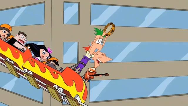Phineas and Ferb - Rollercoaster (1 Hour Extended Version) смотреть онлайн