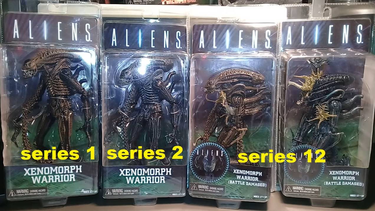 x4 Review! Neca Alien Warriors from Aliens Film (Series 1 vs Series 2 vs Series 12)! смотреть онлайн
