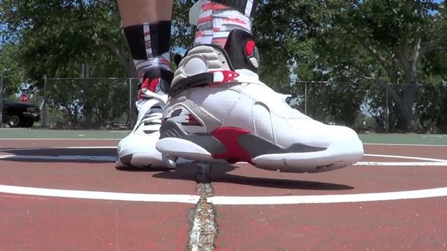 2013 Air Jordan Retro 8 "Bugs Bunny" ON FEET Review смотреть онлайн