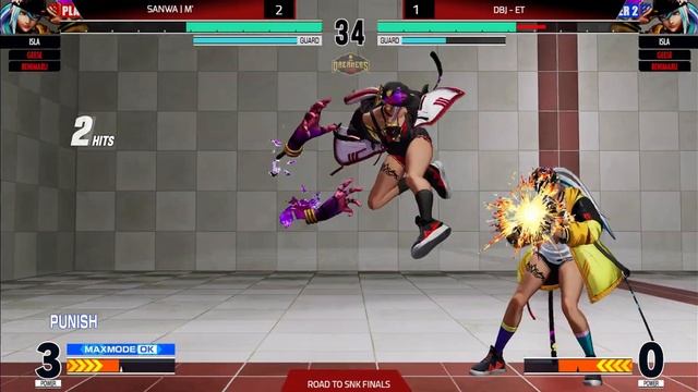 KOF XV - M' Vs DBJ ET - Last games before grand finals 🔥 смотреть онлайн