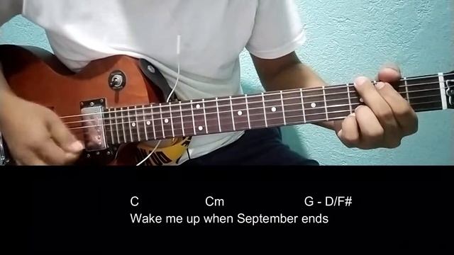 Wake Me Up When September Ends - Greenday (Easy Chords Tutorial )