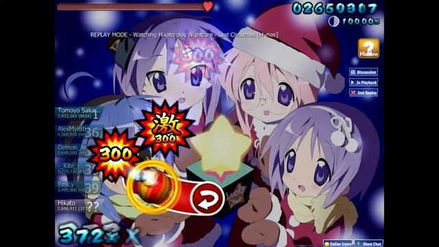 [osu!] Nightcore - Last Christmas смотреть онлайн