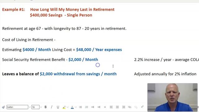 $400k Retirement How Long Will It Last If Single смотреть онлайн