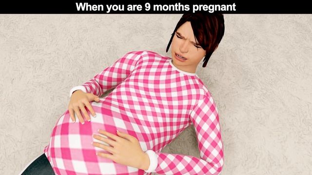 Pregnancy Of 09 Months Is a Fun