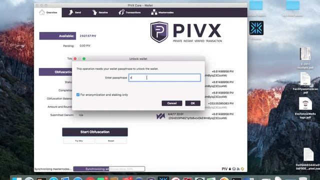 NEW PIVX Wallet Mac OS Update смотреть онлайн