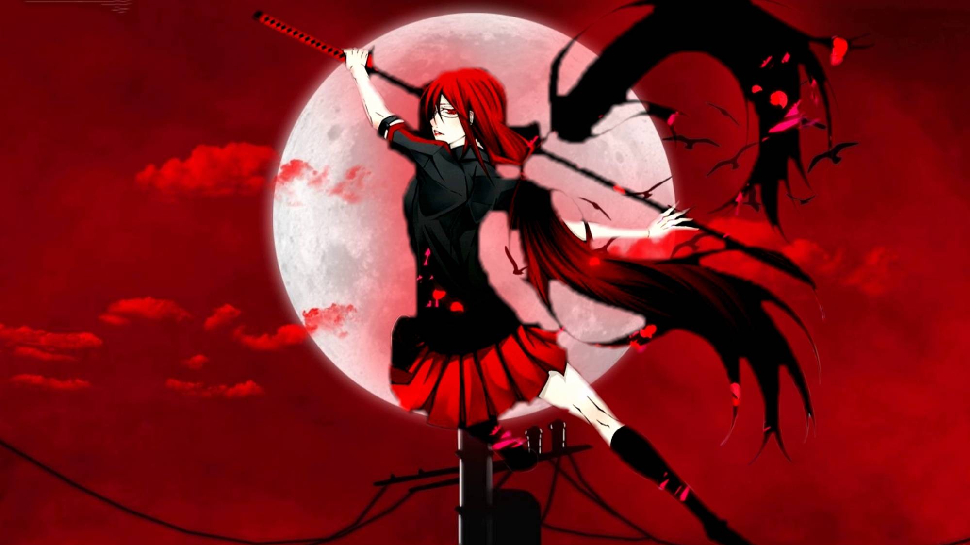 Аниме клип - Кровавая Мэри (AMV) смотреть онлайн