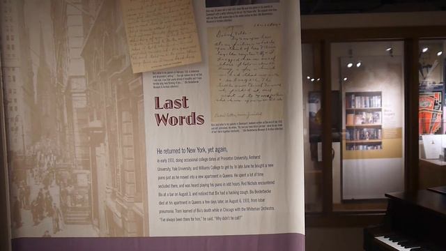 Bix Beiderbecke Museum Virtual Tour: Part 9 Bix's Last Stand смотреть онлайн