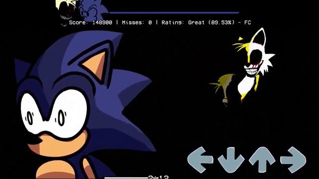 FNF VS SONIC.EXE: RERUN LAST CHANCE FULL [FAN MADE] BY TRENO