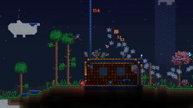 Can You Beat Terraria Using Laser Weapons Only? смотреть онлайн