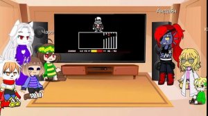 Undertale react to Last breath Phase 3  Реакция Андертейл на Песня Ласт брич санса