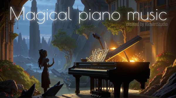 Magical piano music