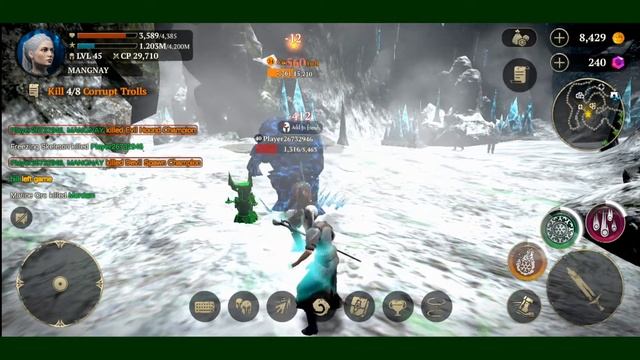 EVIL LANDS | BROADCOVE STRONGHOLD | 11TH TASK: ELIMINATE 8 CORRUPT TROLLS | BEST ACTION RPG смотреть онлайн